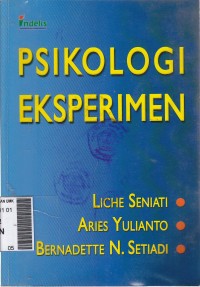 Image of Psikologi Eksperimen