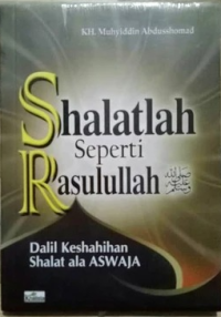 Image of Shalatlah seperti Rasulullah